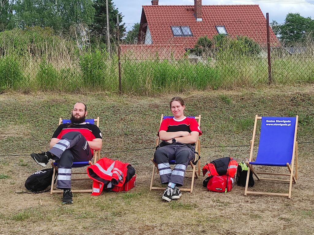Stowarzyszenie Pomocy Humanitarnej Feni Zabezpieczenie meczu